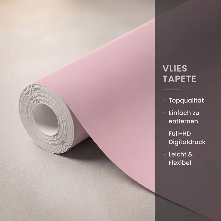 Disco - Kersen - Roze Behang Vlies klein -USP_closeupDE