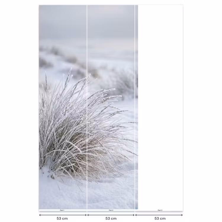 Duinen - Sneeuw - Strand - Winter - Serene Behang Vlies klein -USP_banen