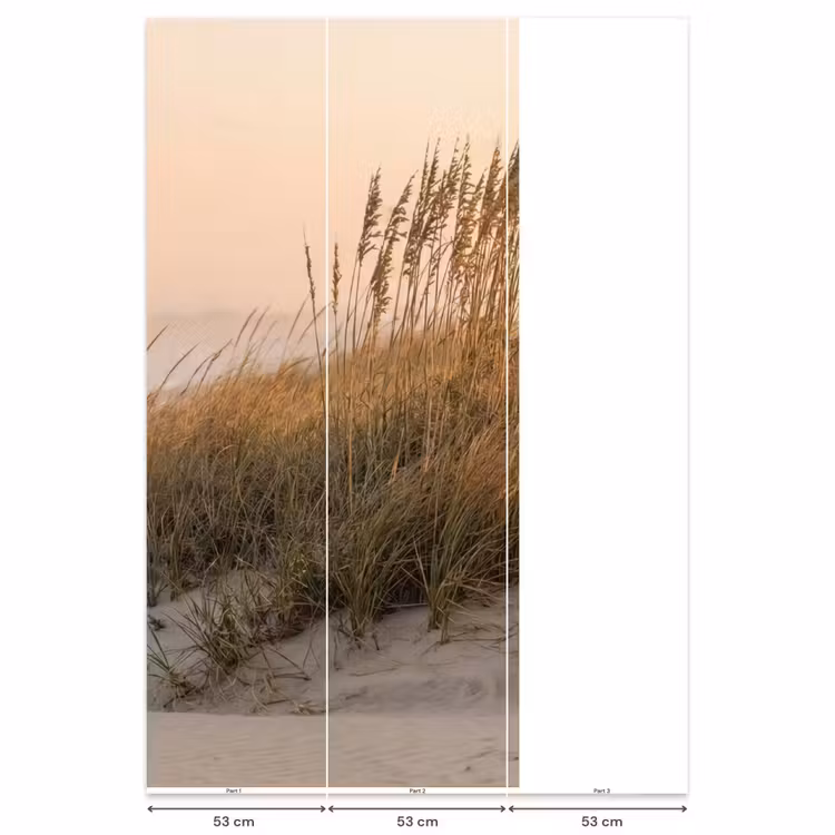 Duinlandschap - Zonsondergang - Strand Behang Vlies klein -USP_banen