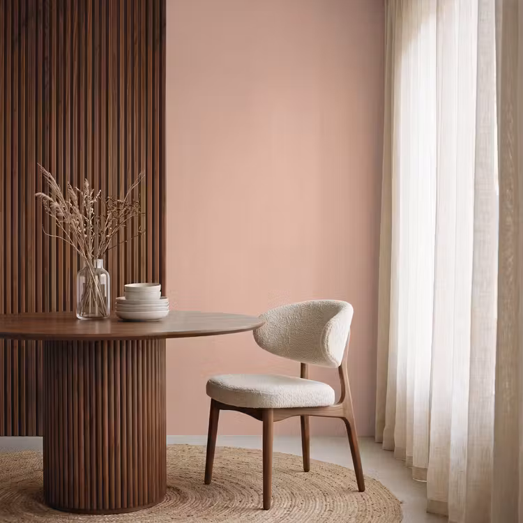 Dusty - Rose - Roze Behang Vlies klein 1076 -sfeer1