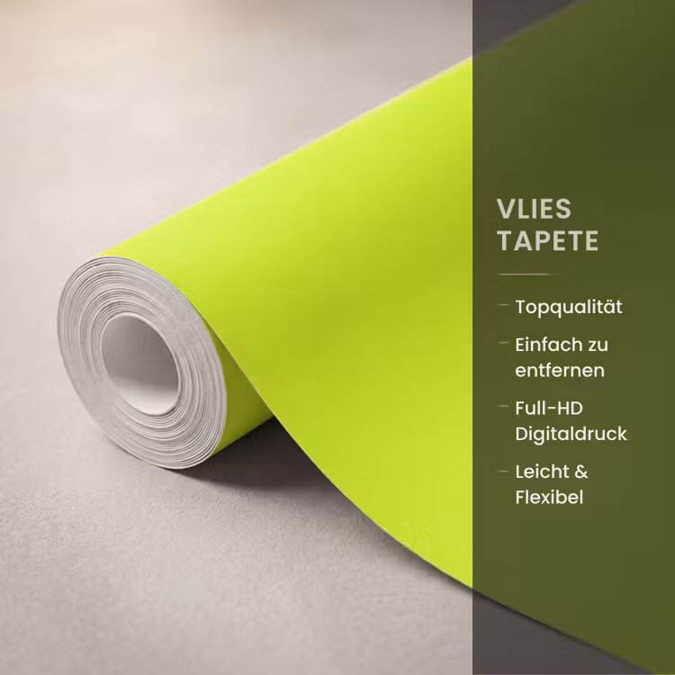 Electric - Lemon - Geel Behang Vlies klein 1076 -USP_closeupDE