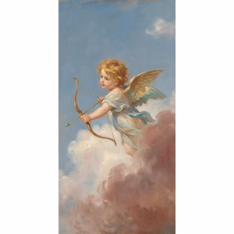 Engel - Pijl en boog - Mythologie - Klassiek Behang Vlies klein -3d_website