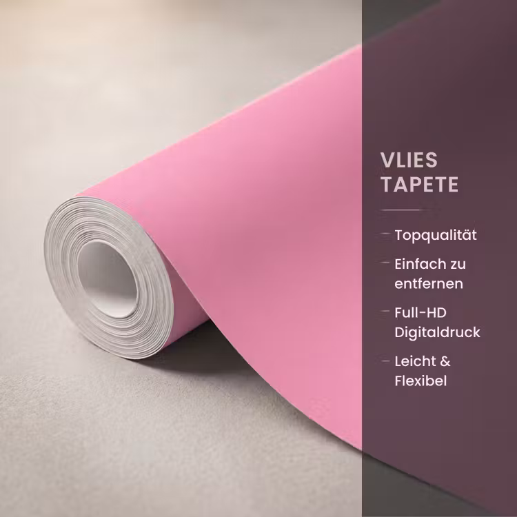 Memories - Roze - Blauw - Quote Behang Vlies klein -USP_closeupDE
