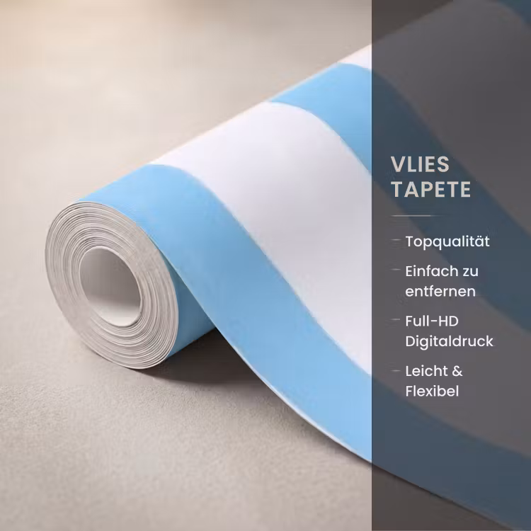 Tapete - Essen – Frisch – Illustration - Eten - Vers - Illustratie Behang Vlies klein