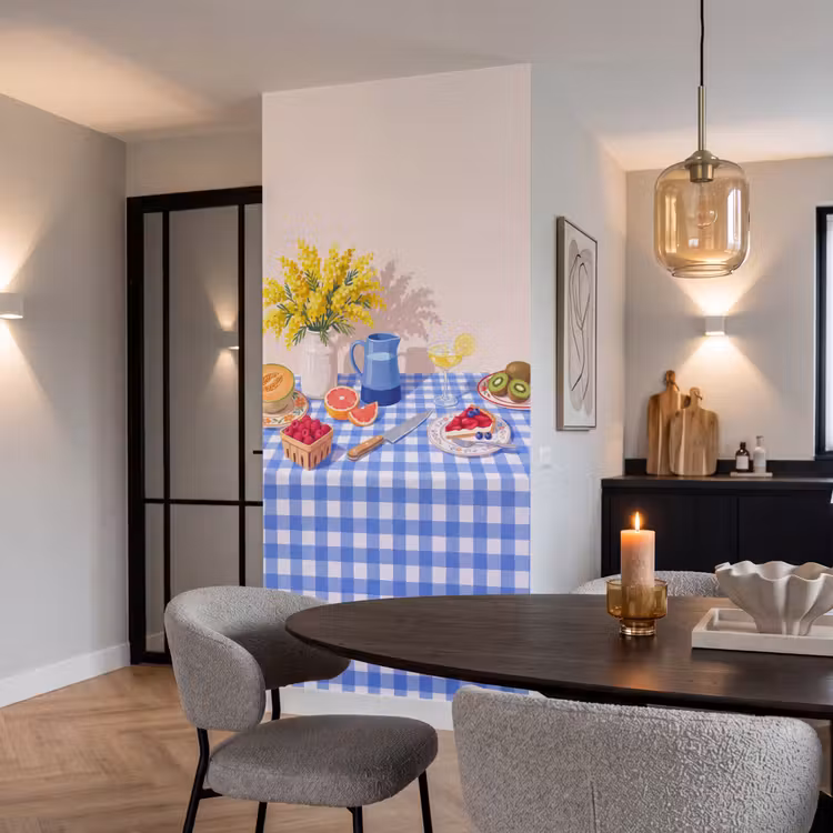 Tapete - Essen – Obst – Sommer - Eten - Fruit - Zomer Behang Vlies klein
