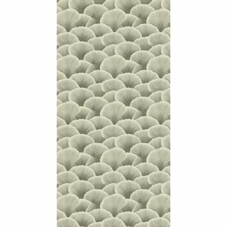 Waaier - Blad - Groen Behang Vlies klein 1076 -3d_website