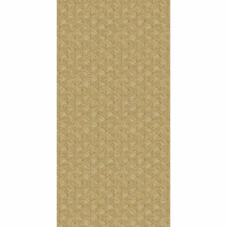 Waaier - Geometrisch - Groen Behang Vlies klein 1076 -3d_website