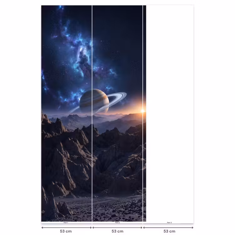 Fantasy - Kosmos - Landschap Behang Vlies klein -USP_banen