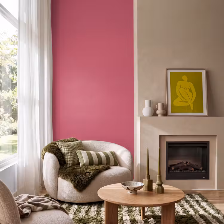Bold - Berry - Rood Behang Vlies klein 1076 -sfeer2
