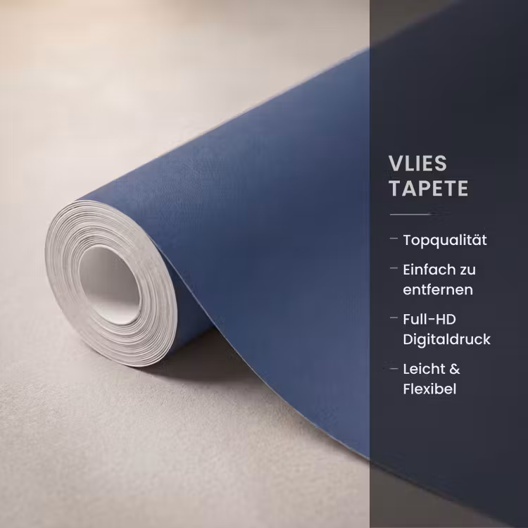 Vissen - Delfts - Blauw - Keramiek Behang Vlies klein -USP_closeupDE