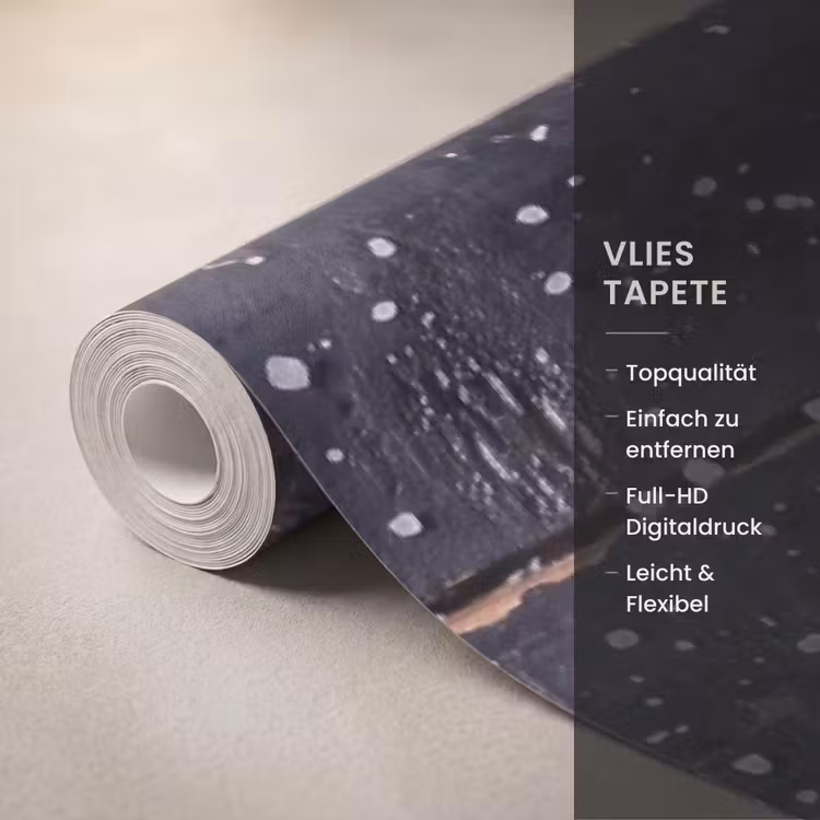 Tapete - Fisch – Salz – Essen - Vis - Zout - Eten Behang Vlies klein