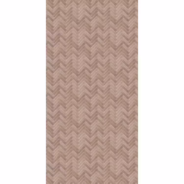 Visgraat - Wandtegel - Oudroze - Terracotta Behang Vlies klein 1076 -3d_website