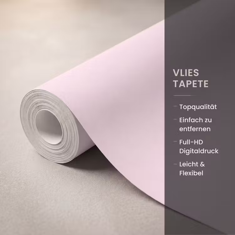 Vlammen - Patroon - Abstract - Modern - Roze Behang Vlies klein -USP_closeupDE