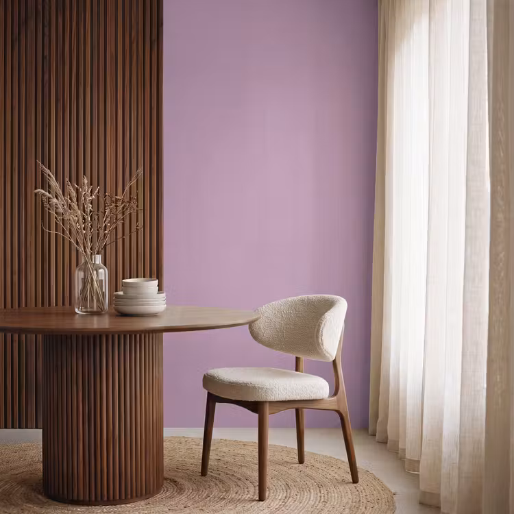 Lilac - Paars - Mauve Behang Vlies klein 1076 -sfeer1