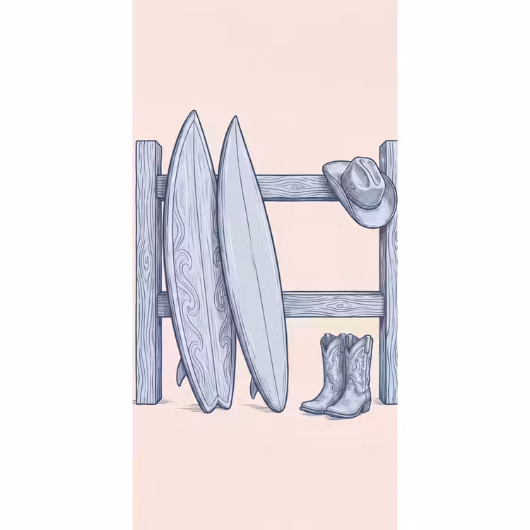 Recreatie - Kleding - Avontuur - Illustratie - Zomer Behang Vlies klein -3d_website