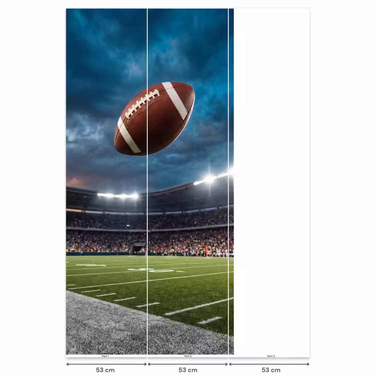Football - Bal - Stadion - Sport Behang Vlies klein -USP_banen