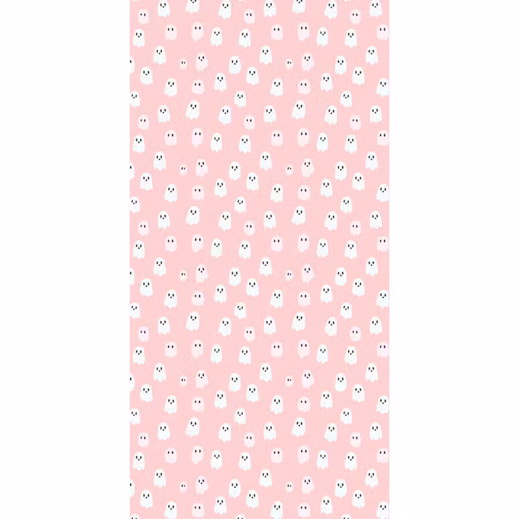 Spookjes - Patroon - Roze Behang Vlies klein 1076 -3d_website