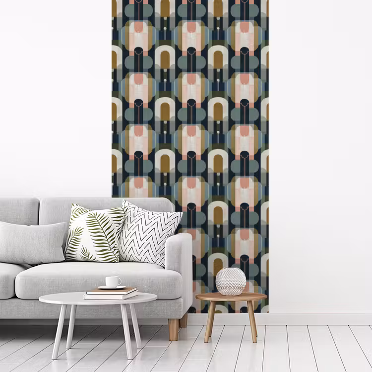 Geografisch - Modern - Kleurrijk fotobehang vinyl groot 64 -woonkamer
