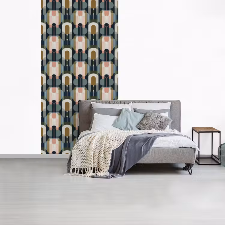Geografisch - Modern - Kleurrijk fotobehang vinyl groot 64 -slaapkamer