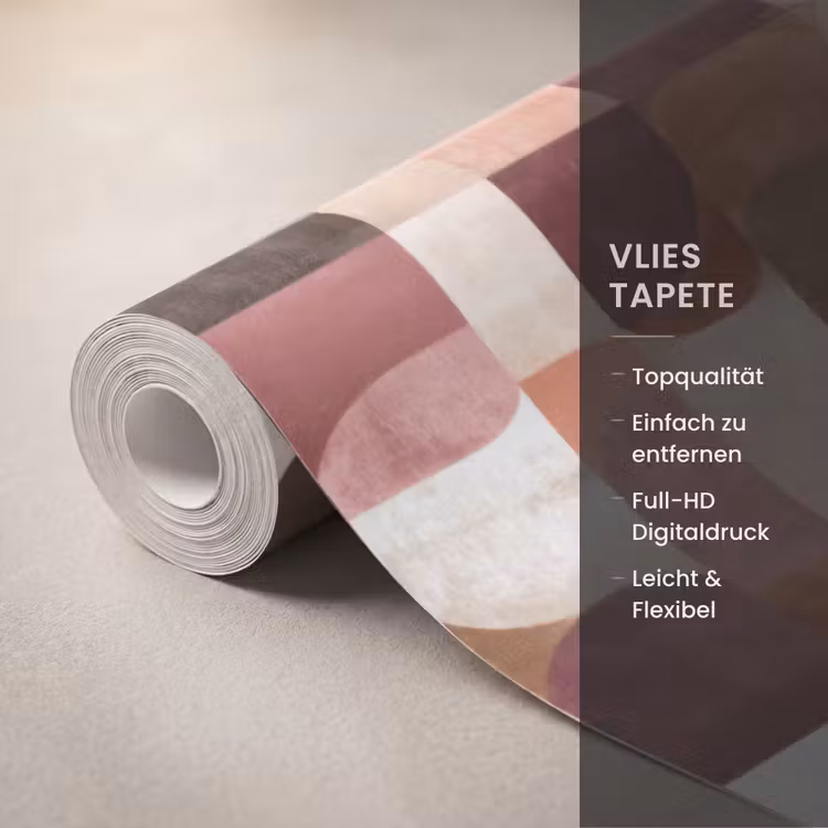 Geometrie - Modern - Retro Behang Vlies klein 1076 -USP_closeupDE