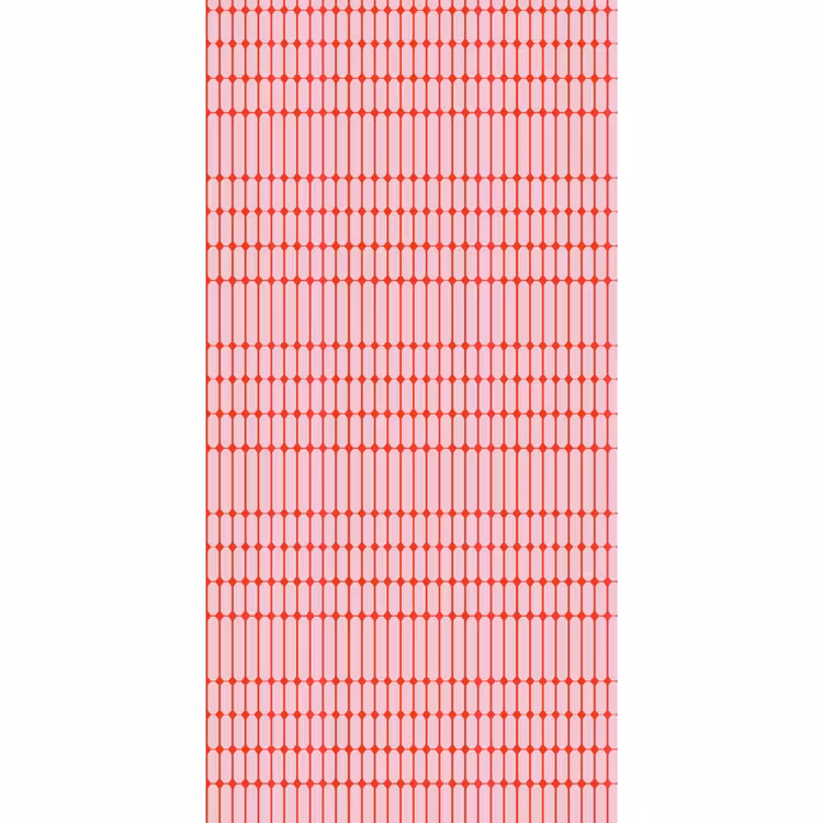 Geometrisch - Minimalistisch - Rood - Roze Behang Vlies klein 1076 -3d_website