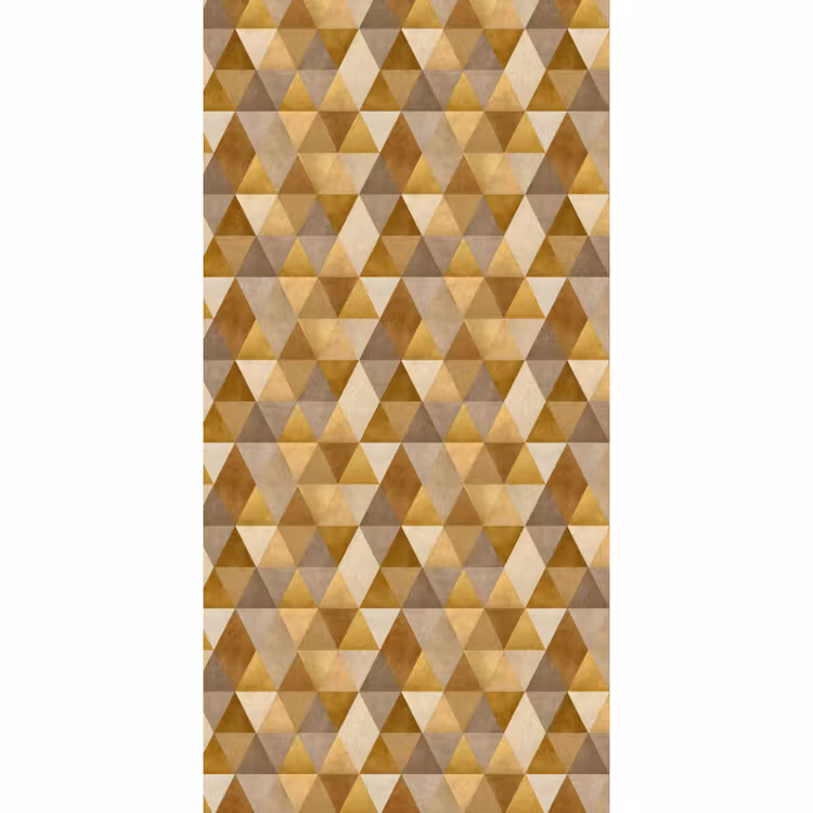 Geometrisch - Driehoek - Goud Behang Vlies klein 1076 -3d_website