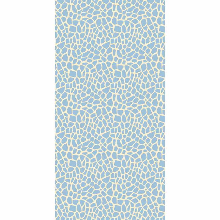 Giraf - Modern - Blauw Behang Vlies klein 1076 -3d_website