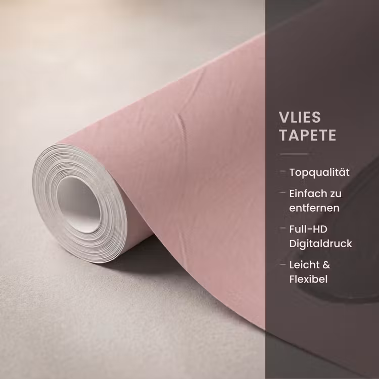 Grafisch - Vrouw - Roze Behang Vlies klein -USP_closeupDE