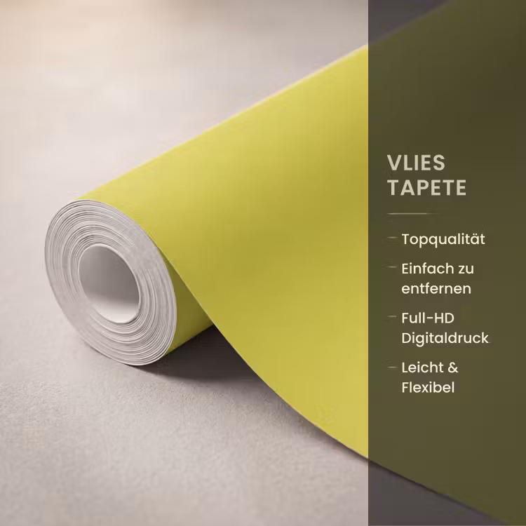 Groen - Hartjes - Wit Behang Vlies klein -USP_closeupDE