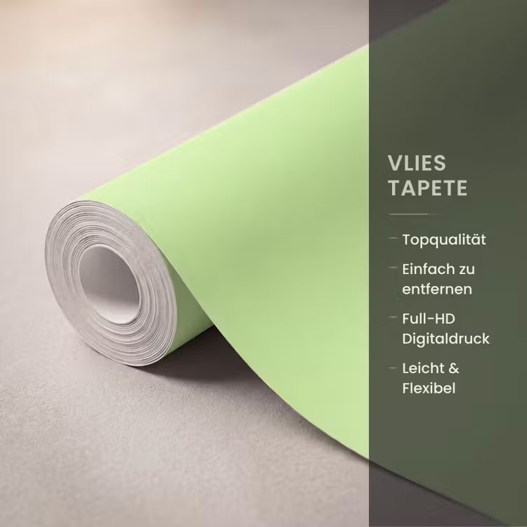 Groen - Neon - Quote Behang Vlies klein -USP_closeupDE
