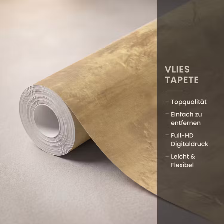 Industrieel - Textuur - Goud Behang Vlies klein 1076 -USP_closeupDE