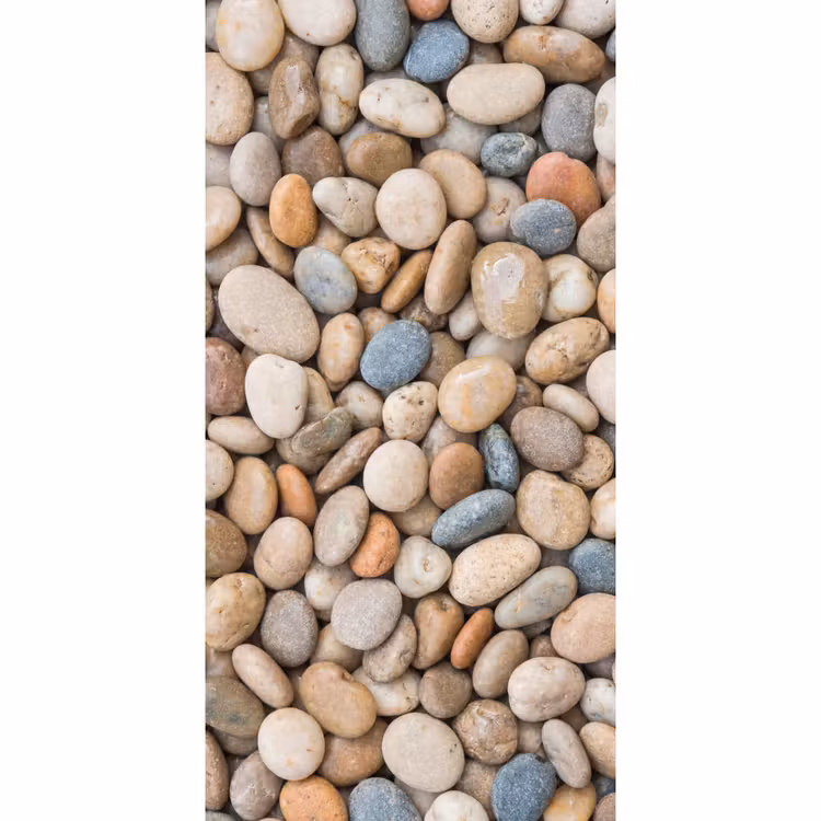 Kiezelstenen - Natuur - Textuur - Beige - Grijs Behang Vlies klein -3d_website
