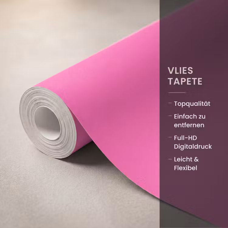 Kers - Roze - Fruit Behang Vlies klein -USP_closeupDE