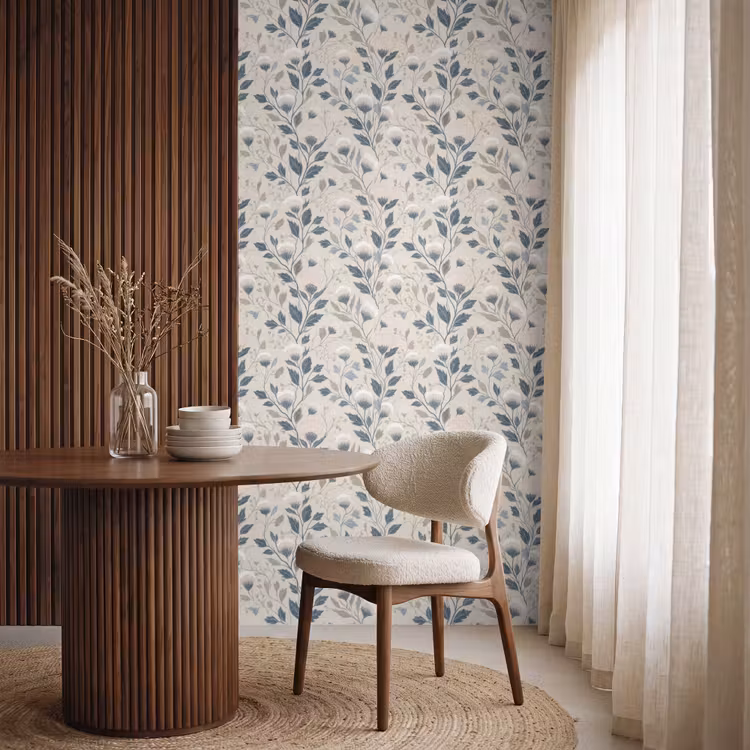 Klassiek - Botanisch - Kleurrijk Behang Vlies klein 1076 -sfeer1