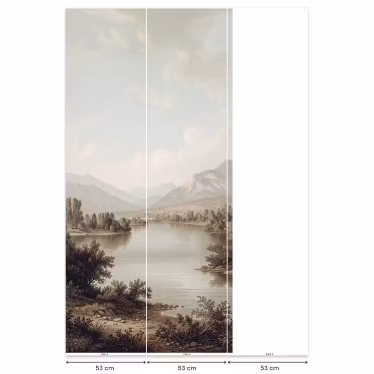 Klassiek - Landschap - Sereen Behang Vlies klein -USP_banen