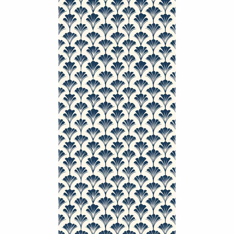 Klassiek - Motief - Blauw Behang Vlies klein 1076 -3d_website