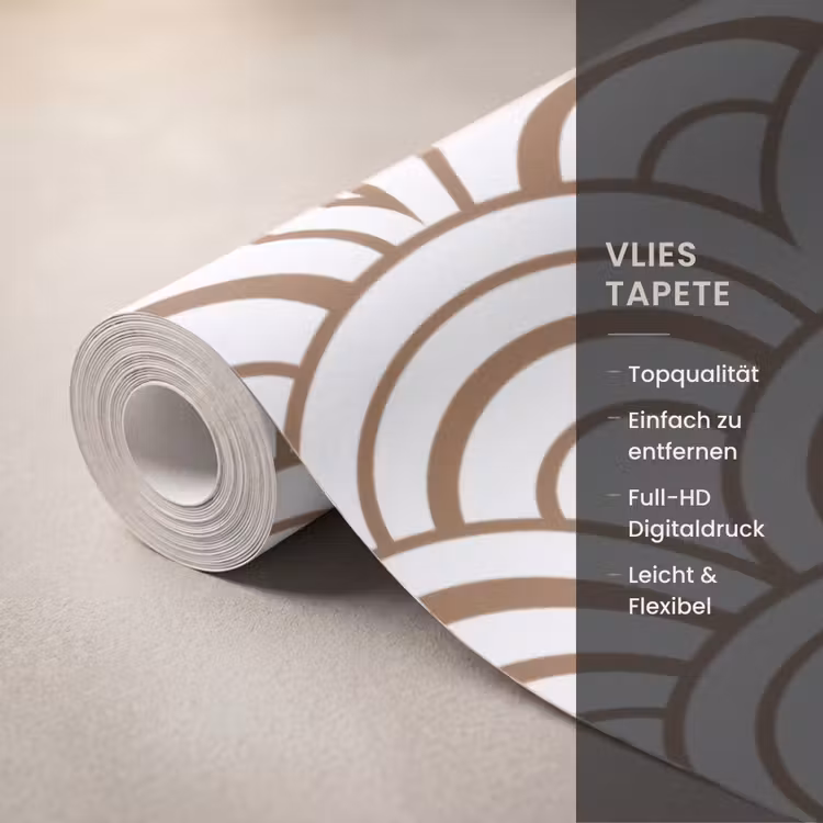 Klassiek - Motief - Terracotta Behang Vlies klein 1076 -USP_closeupDE