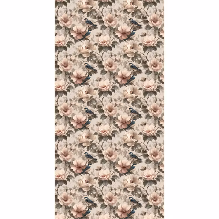 Klassiek - Vogels - Kleurrijk Behang Vlies klein 1076 -3d_website