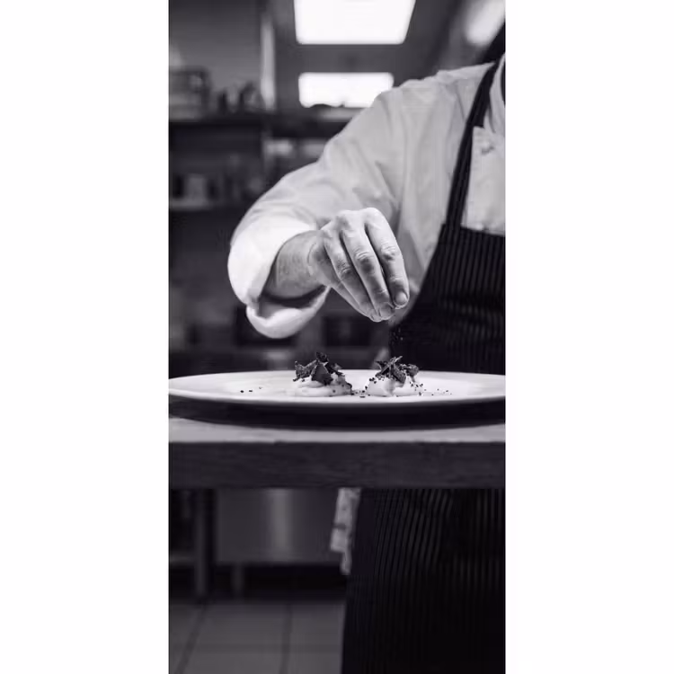 Chef - Garnering - Gerecht Behang Vlies klein -3d_website