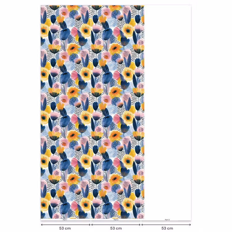 Creatief - Patroon - Kleurrijk Behang Vlies klein 1076 -USP_banen