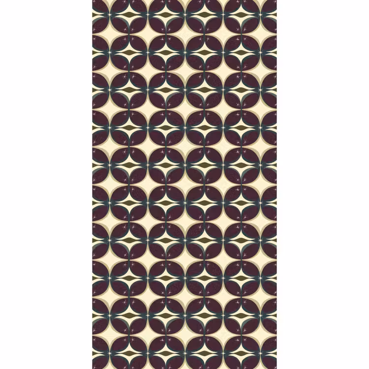 Cirkel - Retro - Kleurrijk Behang Vlies klein 1076 -3d_website