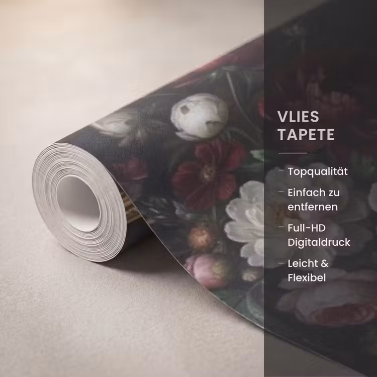 Kunst - Collectie - Vintage - Klassiek - Donker Behang Vlies klein -USP_closeupDE