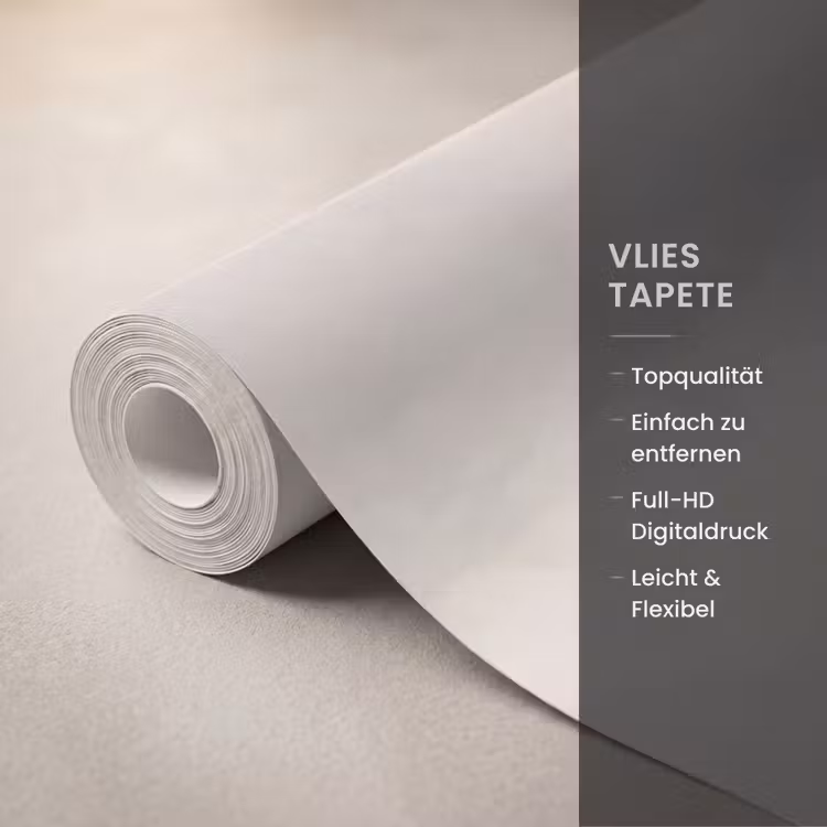 Landschap - Minimalistisch - Beige Behang Vlies klein -USP_closeupDE