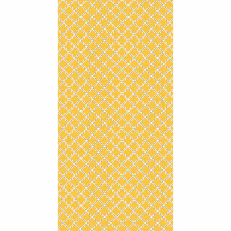 Lantaarn - Arabesk - Elegant - Geel Behang Vlies klein 1076 -3d_website