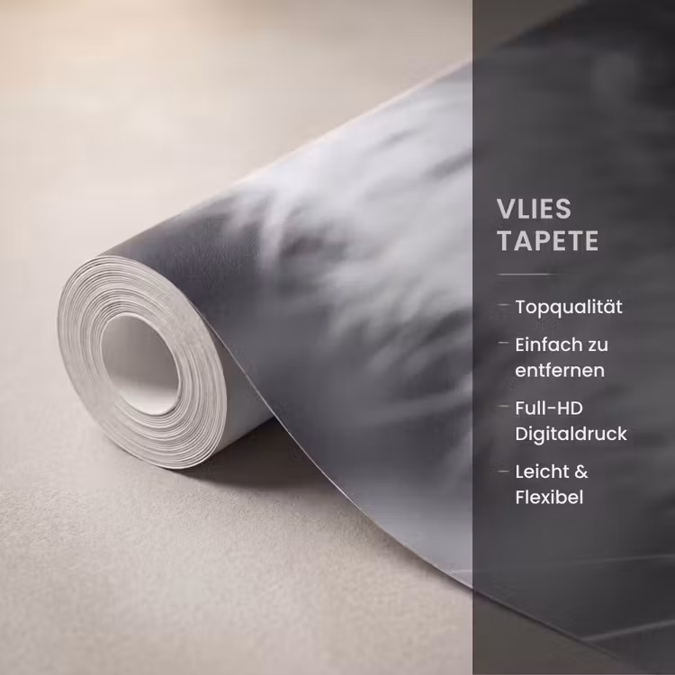 Luipaard - Zwart - Wit - Oog Behang Vlies klein -USP_closeupDE