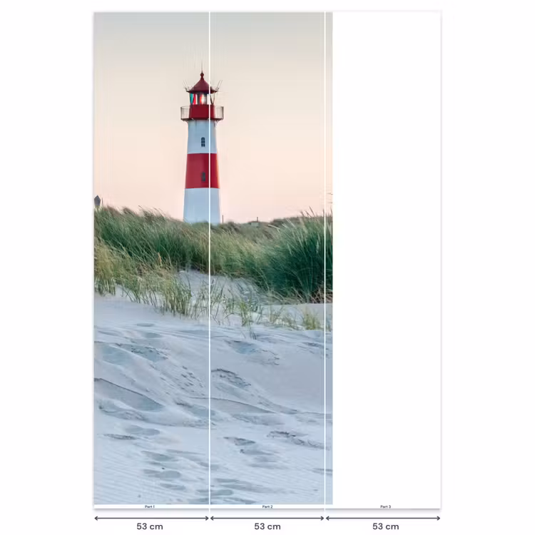 Vuurtoren - Natuur - Strand Behang Vlies klein -USP_banen