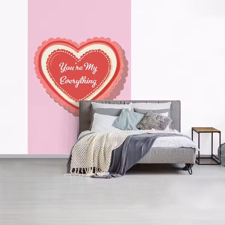 Liefde - Hart - Valentijn fotobehang vinyl groot -slaapkamer