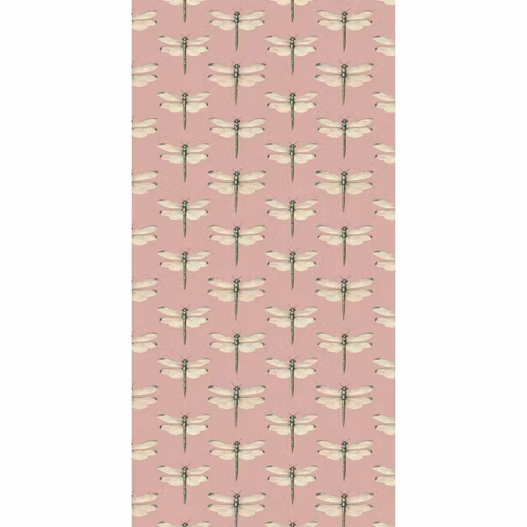 Lillibellen - Patroon - Roze Behang Vlies klein 1076 -3d_website