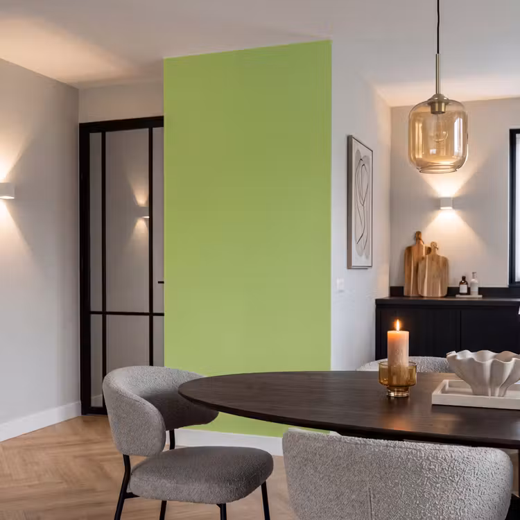 Tapete - Limette – Glow – Grün - Lime - Glow - Groen Behang Vlies klein 1076
