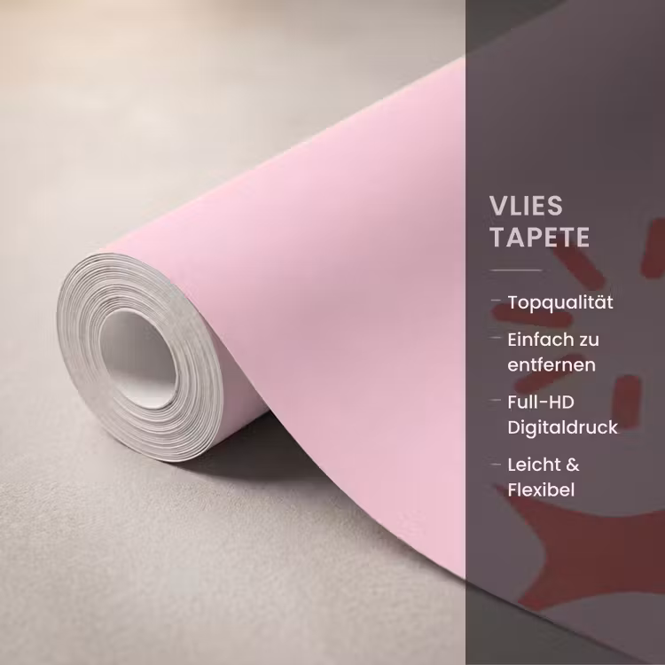 Lippen - Tong - Pop-art - Kleurrijk - Roze Behang Vlies klein -USP_closeupDE